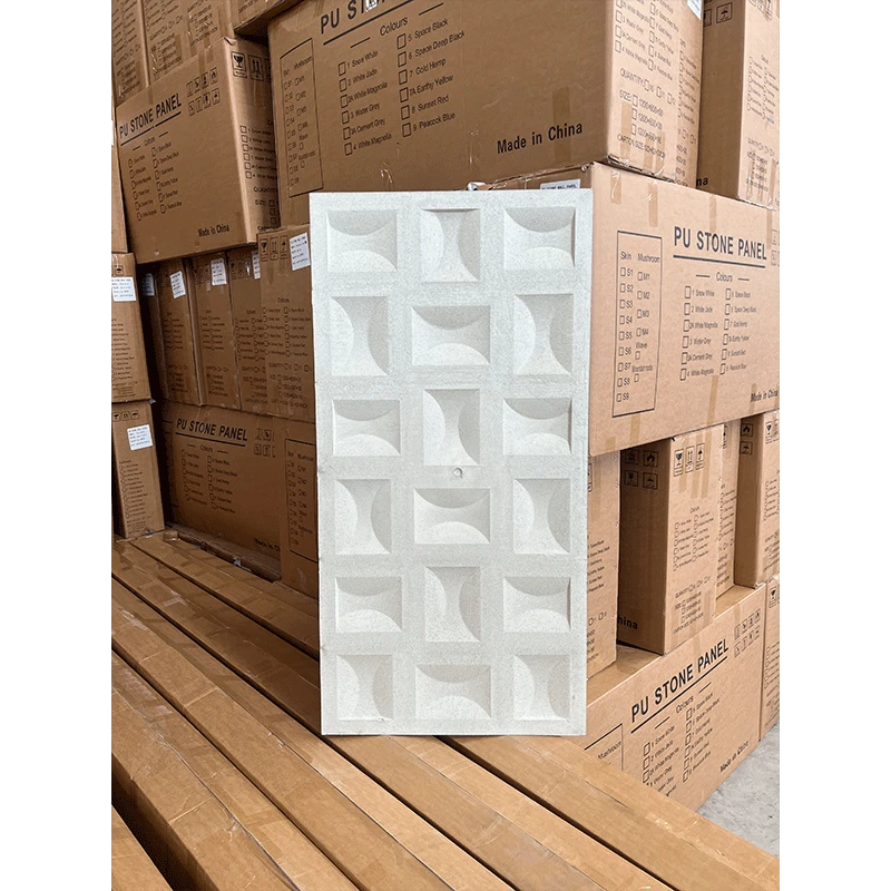 Artificial PU Stone Villa Wall Panel factory